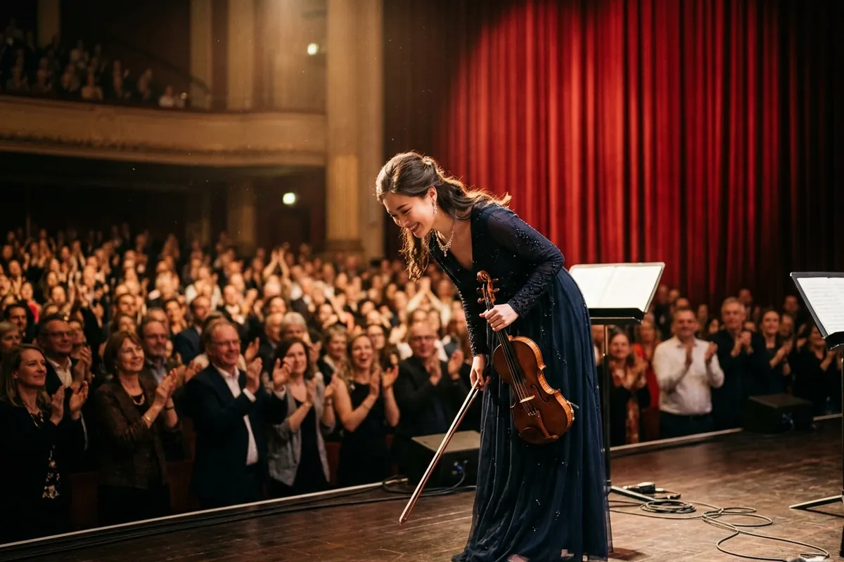 Học viên biểu diễn recital